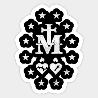 Miraculous Medal Catholic Sticker